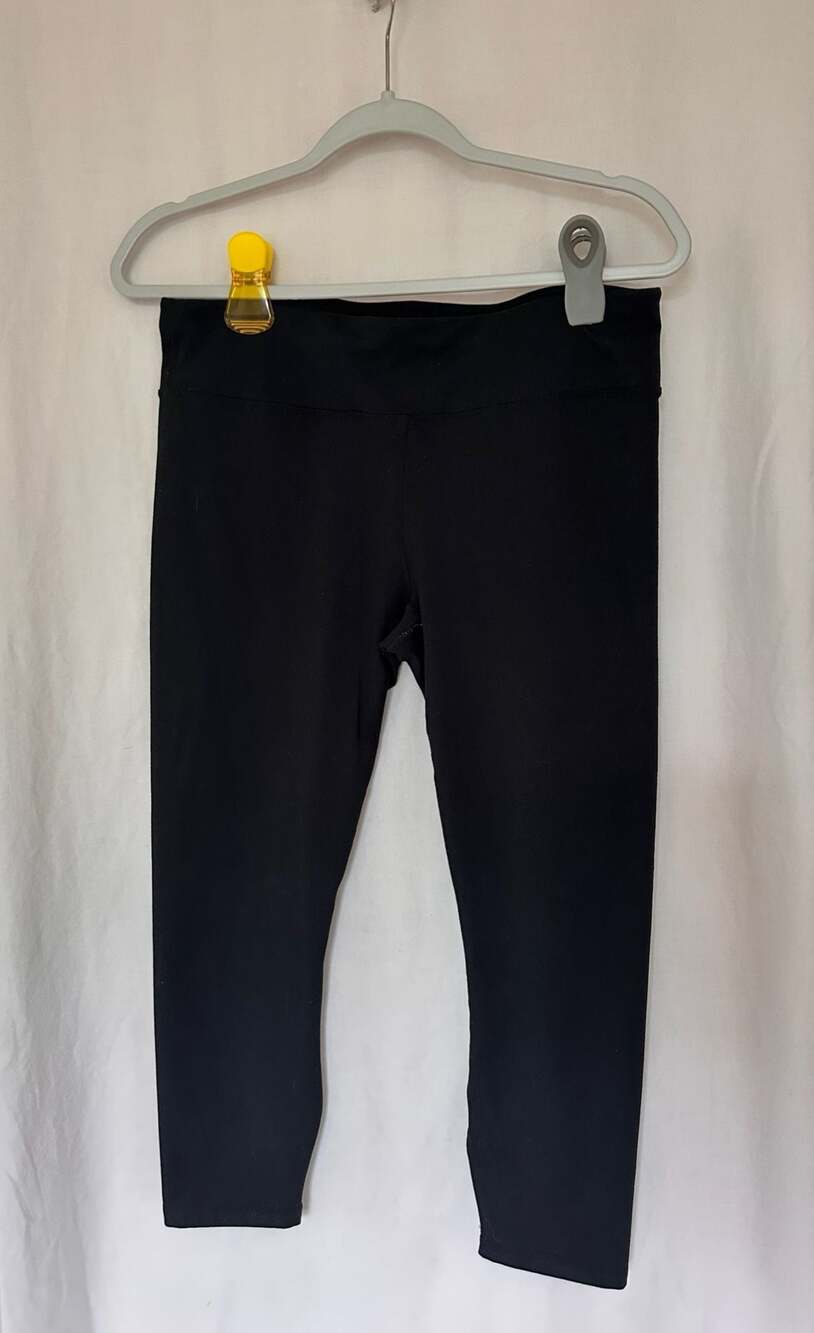 Fabletics PowerHold Black High-Waisted Athletic Leggings